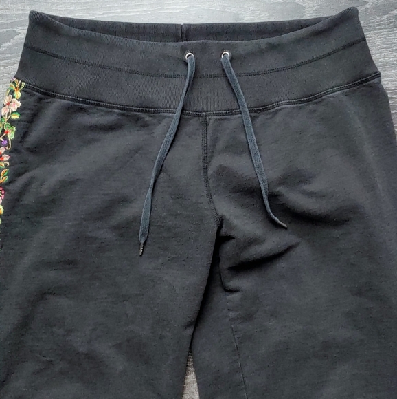 Lucky Brand knitwear embroidered trim sweatpants - Picture 4 of 9